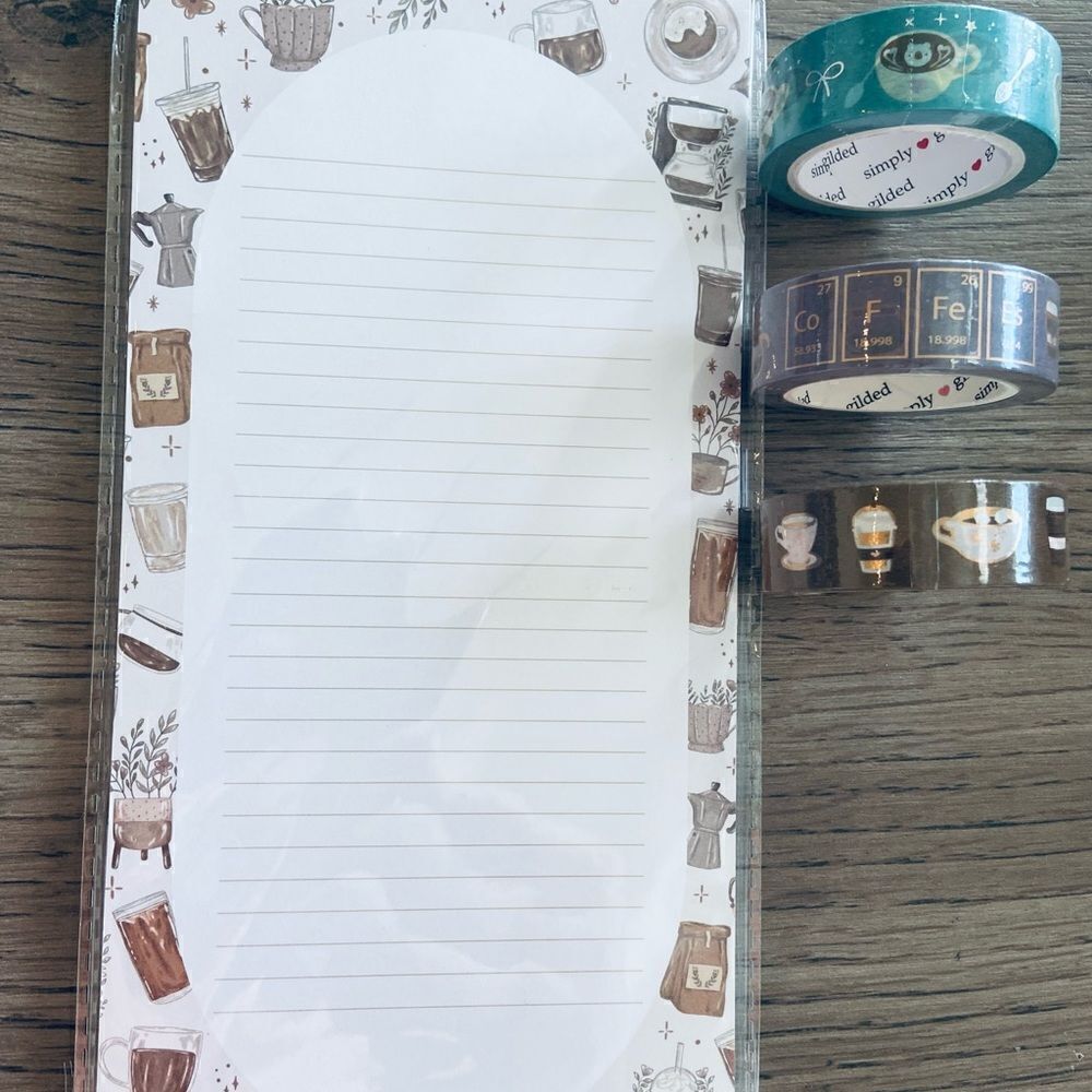 Notepad Caffe Latte design Papermintystudio design - Picture 6 of 12